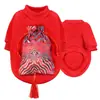 Vestido Saia para Gato de Estimação, Roupas para Gatos e Cachorros, Moletom de Outono e Inverno, Lã Fina, Suprimentos para Cães de Porte Pequeno e Médio, Estilo Outono e Inverno