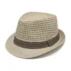 Sombrero de Sol con Estampado de Coco para Vacaciones de Primavera y Verano Protección Solar Sombrero de Sol para Hombre Sombrero de Paja Sombrero Jazz para Mujer Sombrero de Playa para Pareja