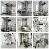 Elevadores continuos para salas limpias alimentarias y farmacéuticas de acero inoxidable 304 para piso de taller de almacén elevadores continuos