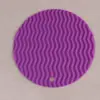 Posavasos de Silicona Aislante Térmico Anti quemaduras Base para Ollas Mesa de Comedor Alta Temperatura Esterilla para Mesa de Comedor Familiar Esterilla para Cazuela de Cocina Redonda