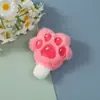 Venda Direta de Fábrica de Acessórios de Vara com Patas de Gato de Pelúcia, Almofadas de Pata Preenchidas com Algodão, Bonecas de Pata de Gato, Presilhas de Cabelo Infantis, Broches e Acessórios para Bolsas