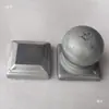 Acessórios para Guard-rail Tampa de Vedação Quadrada de Tubo de Ferro Forjado Tampa de Ferro para Cabeça de Poste Estampagem de Chapa Metálica Tampa de Vedação Decoração de Tampa de Tubo Quadrado