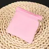 Estilo Ins Bolso Portátil de Terciopelo con Cremallera Bolsas de Embalaje y Almacenamiento para Joyería, Anillos y Accesorios Bolsa de Terciopelo de Doble Cara