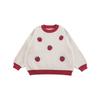 Traje de la serie Bear para niña Wurib, chaqueta de felpa con capucha gruesa y forro polar, suéter de lunares de sésamo, mono