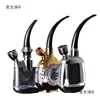 Tubería de Agua Uso Dual Pipeta de Vidrio para Fumar Bolsa de Tabaco Vintage Porta Cigarrillos Filtro Set Completo de Shisha Metabo