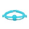 Pulsera europea y americana transfronteriza con cuentas, ajustable, imitación ágata, étnica, tejida a mano, con cuentas de vidrio, pulsera con borla para mujer