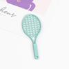 Colgante Raqueta de Tenis Colgante de Bádminton Accesorios de Joyería Pulsera DIY Cadena de Llavero Cadena de Teléfono Móvil Colgante Venta al por Mayor