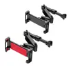 Soporte para Asiento Trasero de Coche, Soporte Tipo Hebilla Retráctil para Teléfono Móvil y Tableta para Reposacabezas Trasero de Coche, Soporte para Teléfono Móvil para Reposacabezas Trasero de Coche