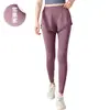 Leggings Deportivos Nothin de Dos Piezas con Bolsillos de Malla de Secado Rápido, Pantalones de Fitness con Sensación de Segunda Piel, Pantalones de Yoga de Cintura Alta Levanta Glúteos para Mujer