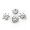 F136 Amor Zircón Sol Pendientes Colgantes Labio Uña Aleación de Titanio G23 Joyería Perforación Humana Uña Hueso Oreja Transfronteriza