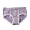 [Empaque independiente] Ropa interior japonesa transpirable sexy encaje femenina cintura cadera calzones señoras