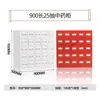 Gabinete Acero Inoxidable Salón de Medicina Tradicional China Gabinete de Medicamentos Uso Pequeño Bai Zi Gui Mesa Dispensadora Gabinete Multicajón Fábrica Sin Metal Otro