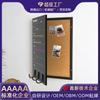 Estante de Pared Personalizado para Guardar Llaves Estante de Madera Montado en la Pared Porche con Gancho Tablero de Corcho para Mensajes Tablero de Escritura