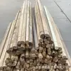 En Stock y Listo para Entrega: Viga de Elevación de Madera de Acacia de 1.8 m, Usada para la Colocación de Vías Férreas, Viga de Elevación de Madera de Acacia de Sección Ovalada Larga