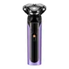 Transfronterizo Nuevo Dk-328 Navaja Anillo Doble Magnético Cabezal Flotante Afeitadora Eléctrica Recargable por USB Afeitadora de Barba