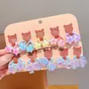 Ligas para el cabello con conchas y estrellas de mar estilo océano fresco para niñas, alta elasticidad, suaves con el cabello, lindas y versátiles, pequeñas ligas para bebés