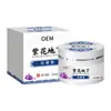 Crema Antibacterial para Uñas de Pie Flor Morada OEM, Crema para Picazón de Piel, Crema para Picaduras de Mosquitos, Crema Herbal para Picazón Cuidado de la Salud