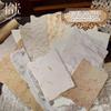 Recogida de luz material retro papel tela papel serie divertida base para diario papel decorativo relieve relieve relieve tela material transfronterizo