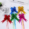 Transfronteiriço 30 médio Laço de Pérola flor desenhada à mão Feriado de Natal flor embalagem flor de puxar fita frete grátis