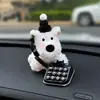 2026 Nuevo West Highland Matrícula de Coche Señal de Estacionamiento Señal de Estacionamiento Temporal para Coche Número de Teléfono Dentro del Coche Diseño Creativo