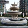 Imobiliária Casa Grande Escultura em Pedra Fonte Fábrica Exterior Granito Multicamadas Paisagem Fonte de Água Corrente