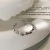 Anel Aberto de Alta Qualidade, Versátil, Simples e Fashion para o Dia a Dia, Nicho, Design Exquisito Personalizado, Joia de Mão