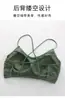 Sutiã Beauty Back para Seios Grandes Tudo-em-Um Tomara-que-Caia Camisola Sutiã Esportivo para Yoga Estudante com Bojo Fixo