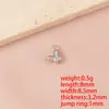 Aço Inoxidável Elétrico Lançar Exquisito Pequeno Pingente Série Marinha Concha Baleia Colar Pulseira Pingente Acessórios de Joias DIY