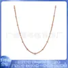 Pulsera Pandora S925 Cobre Blanco Plateado Cuentas de Plata Accesorios DIY Collar de Oro Rosa Frijol Dorado