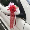 Arreglo Floral de Coche de Boda de Moda Nuevo Estilo Decoración de Cinta de Gama Alta Flores para Flota Suministros para Celebración de Bodas Estilo Coreano