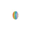 Cuentas de colores de agujero grande rayadas estilo Panjia cuentas de resina 8*14mm cuentas para pulsera diy una variedad de cuentas sueltas opcionales venta al por mayor