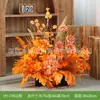 [Serie Hy-Cy8-Estilo Otoñal] Flores Artificiales Simuladas Paisaje Interior Adornos de Balcón Decoración de Ventana Diseño de Escena