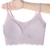 Nube sin talla para mujer push-up con tirantes espalda de belleza sin costuras serie de color sólido de verano sujetador inalámbrico de ropa interior femenina 132#
