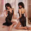 Mu Amor Lingerie Sexy Desejo Puro Sexy Camisola de Alça Tentação Transparente Seios Pequenos Grande Paquera Loja Noturna Pijamas Paquera