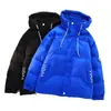 Abrigo de Algodón de Invierno para Hombre con Cuello Alto, Corte Holgado de Moda para Estudiantes y Parejas, Chaqueta de Algodón Casual Simple Cálida a Prueba de Viento