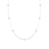 Collar de Perlas de Doble Capa Estilo Influencer para Mujer, Cadena para Clavícula Francesa Ligera de Lujo en Capas Estilo Ins, Venta al por Mayor Estilo Largo de Verano