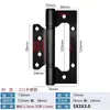 Bisagra Negra Silenciosa de Acero Inoxidable 304 con Rodamiento, 4 pulgadas 5 pulgadas para Puertas de Madera, Sin Necesidad de Ranurar, Bisagra Engrosada