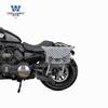 Carro esportivo Wolf adequado para xiangshuai cara durão 800N bolsa lateral bolsa lateral caixa lateral retrô bolsa para capacete à prova d'água liberação rápida