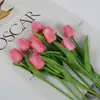 Baishun Tulipa Flor Artificial Casamento Flor Falsa Buquê Adereço de Fotografia Decoração de Sala de Estar em Casa Simulação