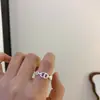 Anillo de Nariz de Cerdo con Índice Ajustable de Piedra Natural para Mujer, Diseño Único, Exquisito, Lujo Ligero, Sensación de Alta Gama, Nuevo Modelo 2026