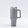 40 Vasos para Coche Ice Buster de Acero Inoxidable 304 de Doble Pared al Vacío Multicolores En Stock de Gran Capacidad con Popote Logotipo