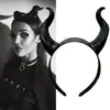 Diadema de Cuernos de Maléfica en Stock, Cuernos de Demonio para Fiesta de Disfraces