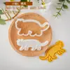 Molde para galletas de gatito de dibujos animados estilo japonés lindo gato mascota molde de azúcar volteado herramientas de horneado DIY para principiantes