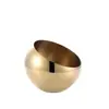 Tazón Inclinado de Acero Inoxidable Tazón para Salsa con Base Cocina Casera Restaurante de Hot Pot Mesa de Autoservicio Tazón Pequeño para Ingredientes de Malatang con Tapa