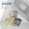Hebilla Colgante de Aleación de Zinc de 6 Puntos con Malla Galvanizada Correa de Hombro para Mochila Hebilla de Ajuste Elástico Accesorios para Equipaje Hebilla Metálica para Mochila Escolar 19mm