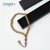 Set de Caja de Regalo de Cuentas de Oración Subha, 33 Cuentas, Cuentas de Oración de Mano para Contar, Pulsera de Regalo de Oriente Medio, Pulsera de Cuentas de Oración Unisex