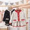 Conjunto de Cárdigan y Suéter para Niña 2024 Estilo Otoño Abrigo para Bebé Niña Conjunto para Niñas de Exportación