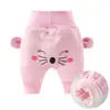 Pantalones de Bebé para Trasero Grande Más Terciopelo Pantalones para Recién Nacidos Pantalones Largos para Bebé Cintura Alta Primavera Otoño Bebé Niño Bebé Niña Pantalones de Bebé para Trasero Grande Clase A