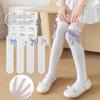 Medias de Verano para Niñas Calcetines Lolita Medias hasta la Mitad para Niños Calcetines de Princesa de Encaje con Lazo Super Ondulado Venta al por Mayor