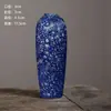 Conjunto de Vasos Cerâmicos Pequenos Pintados à Mão de Jingdezhen, Novos Enfeites Estilo Chinês, Decorações para Casa, Mini Vasos Cerâmicos Pequenos